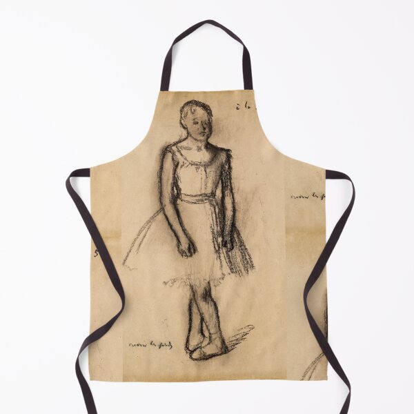 Item preview, Standing Young Ballerina Charcoal Sketch designed and sold by artofuniverse.