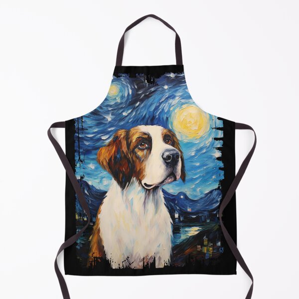 Item preview, Funny St. Bernard Starry Night Illustration Mom Dad Kids designed and sold by rafaeltto.
