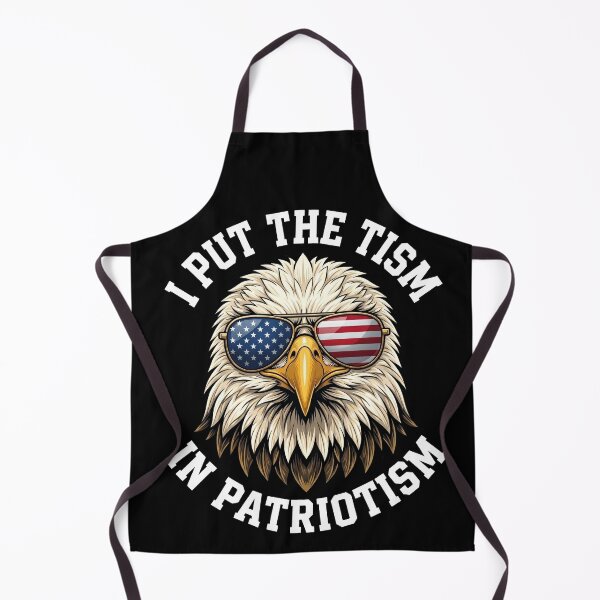 Item preview, I Put The Tism In Patriotism Funny Patriotic Autism Eagle USA Flag Design designed and sold by fawzimorsy.