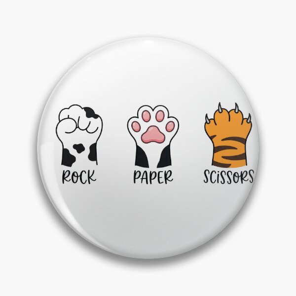 Item preview, Cat Paws Rock Paper Scissor designed and sold by anuggra.