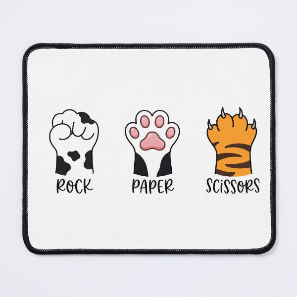 Item preview, Cat Paws Rock Paper Scissor designed and sold by anuggra.