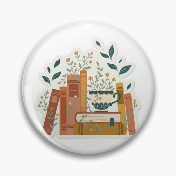 Item preview, Dreamy Bookshelf Garden with Floating Tea Leaves designed and sold by belajarubic.