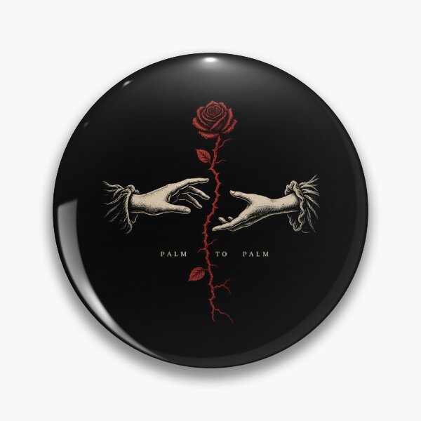 Item preview, Palm To Palm Romeo and Juliet Hands Reaching Rose Art designed and sold by Fenay Designs.