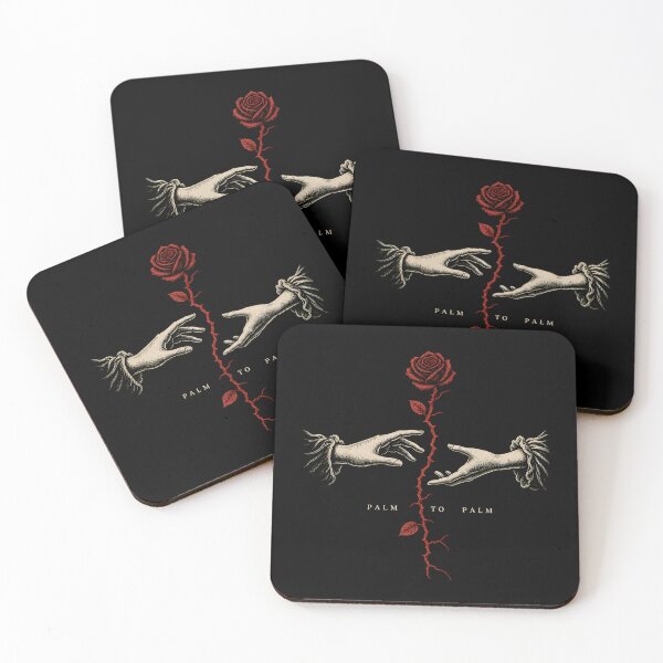 Item preview, Palm To Palm Romeo and Juliet Hands Reaching Rose Art designed and sold by Fenay Designs.