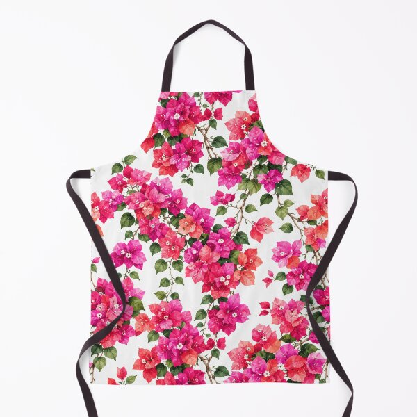 Item preview, Bougainvillea Watercolor Mediterranean Seamless Floral Pattern designed and sold by Inkworksbyshery.