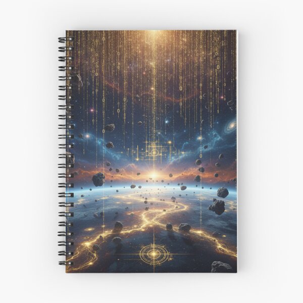 Item preview, Cosmos math rain designed and sold by CosmicVoid Verse.