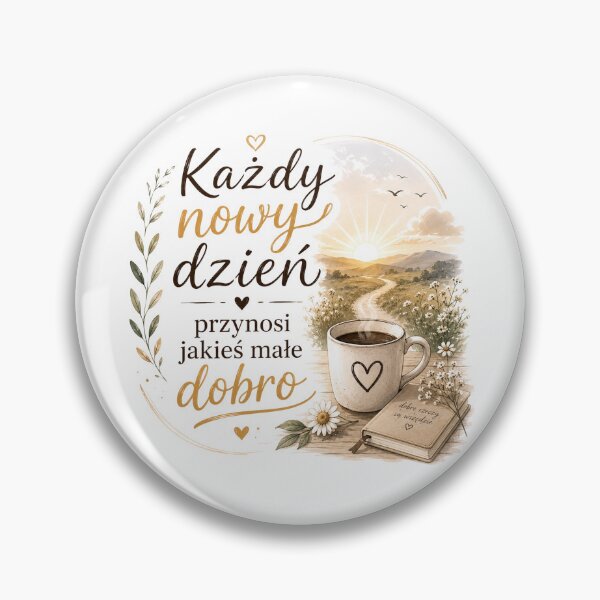 Item preview, A new day - a new good in your life designed and sold by Niespodzianki.