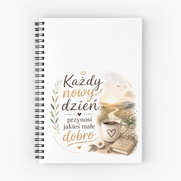 Item preview, A new day - a new good in your life designed and sold by Niespodzianki.