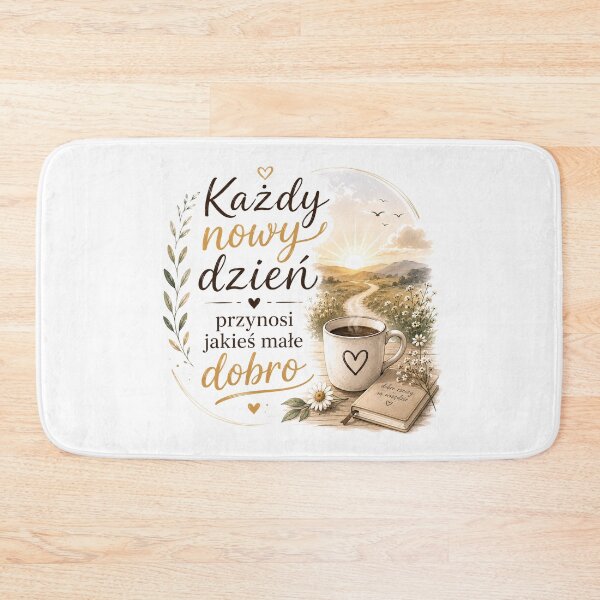 Item preview, A new day - a new good in your life designed and sold by Niespodzianki.