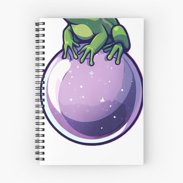 Item preview, Frog Galaxy Crystal Ball designed and sold by IllumeInk.