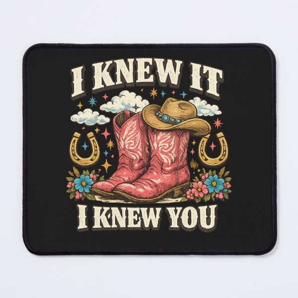 Item preview, I Knew It I Knew You T-Shirt, Western Cowgirl Gift, Cowgirl Boots Lover Gift, Girls Rodeo Graphic Tee designed and sold by faridman.