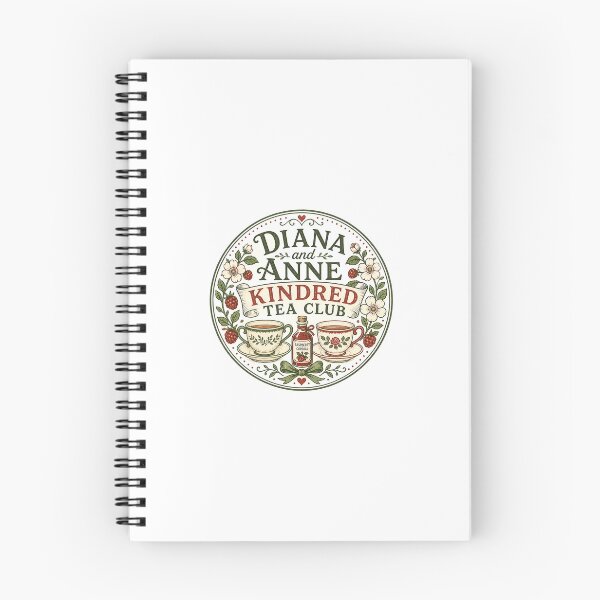 Item preview, Diana and Anne Kindred Tea Club Anne of Green Gables Crest designed and sold by Fenay Designs.