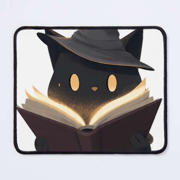 Item preview, Cat Witch Grimoire Reader designed and sold by IllumeInk.