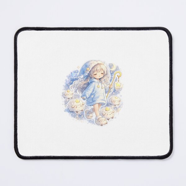Item preview, Sleepy Star Shepherd Sticker designed and sold by blossomfun.