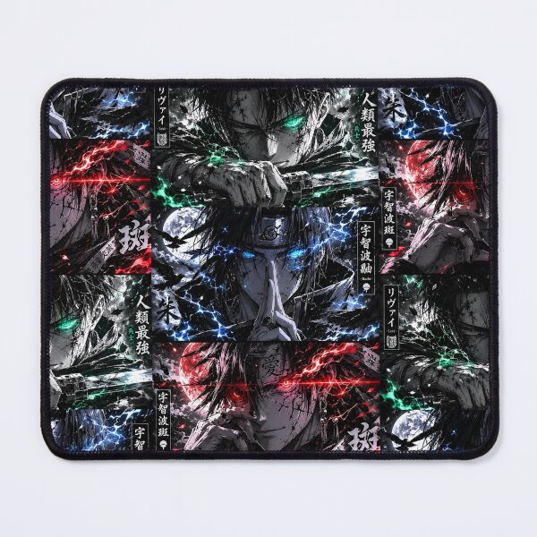 Item preview, Anime Legends Trio Poster | Itachi Uchiha, Madara Uchiha & Levi Ackerman Dark Anime Art designed and sold by Dyan4.