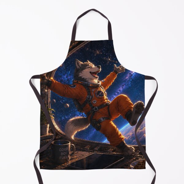 Item preview, Happy Husky in Space! designed and sold by nikkolaus.