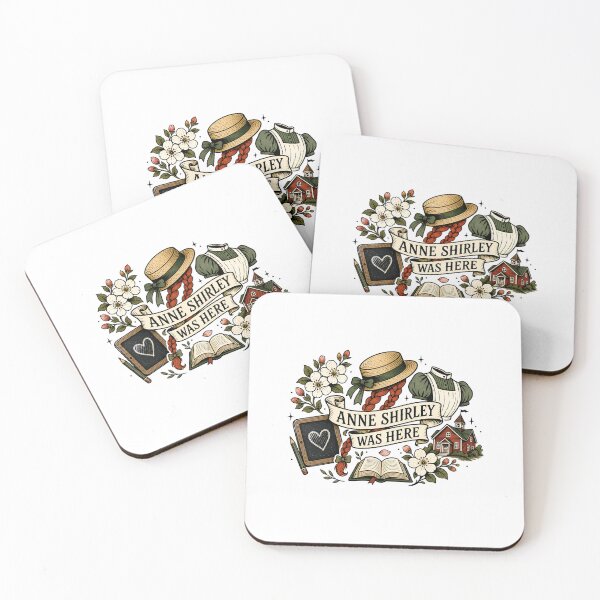 Item preview, Anne Shirley Was Here Anne of Green Gables Bookish Art designed and sold by Fenay Designs.