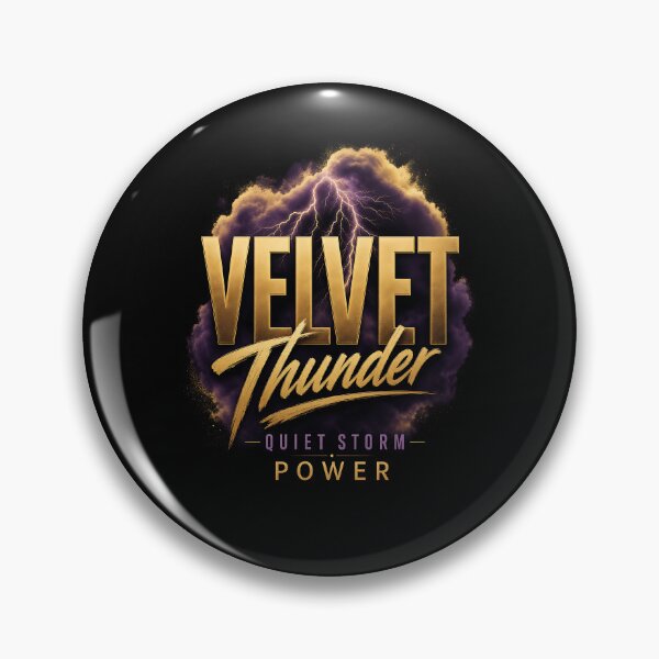 Item preview, Velvet Thunder Quiet Storm designed and sold by FreshPixelArt.