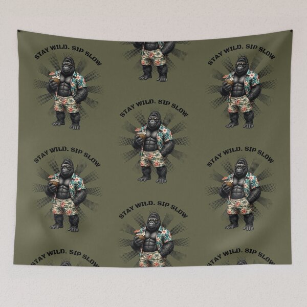 Item preview, STAY WILD. SIP SLOW designed and sold by gomood.
