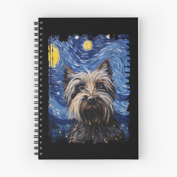 Item preview, Funny Skye Terrier Starry Night Illustration Mom Dad Kids designed and sold by rafaeltto.
