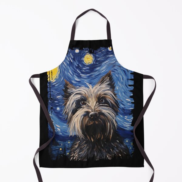 Item preview, Funny Skye Terrier Starry Night Illustration Mom Dad Kids designed and sold by rafaeltto.