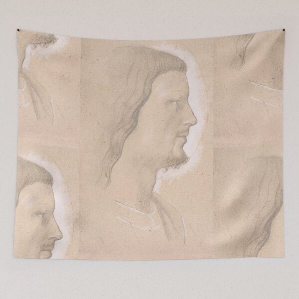 Item preview, Profile Study of a Bearded Man designed and sold by artofuniverse.