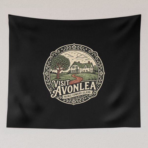 Item preview, Visit Avonlea Prince Edward Island Anne of Green Gables Badge designed and sold by Fenay Designs.
