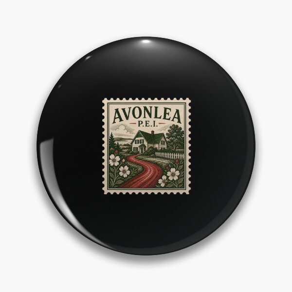 Item preview, Avonlea PEI Postage Stamp Anne of Green Gables Vintage Art designed and sold by Fenay Designs.