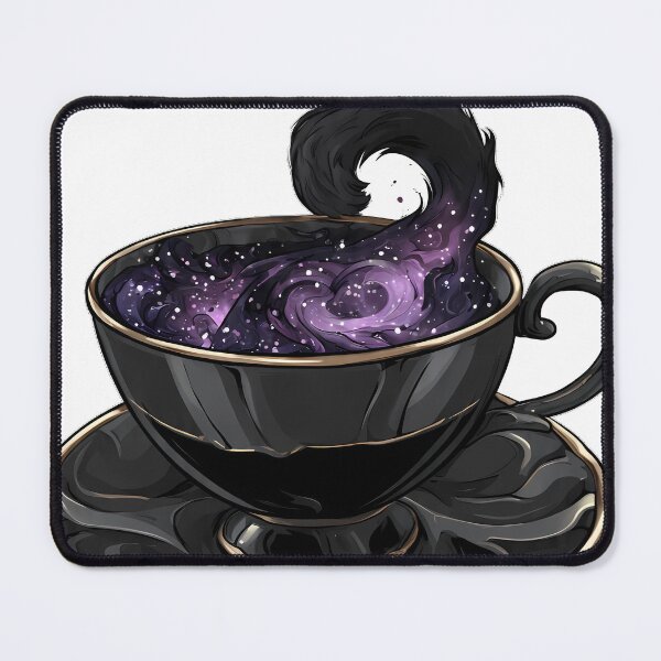Item preview, Teacup Galaxy Cat Tail designed and sold by IllumeInk.