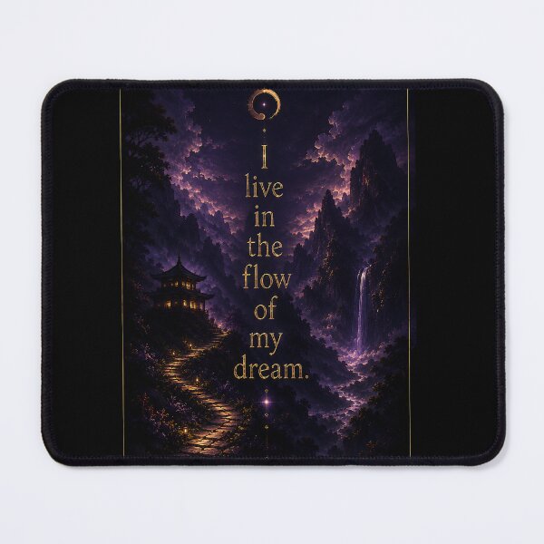 Item preview, I live in the flow of my dream. designed and sold by MaxDreamsArt.
