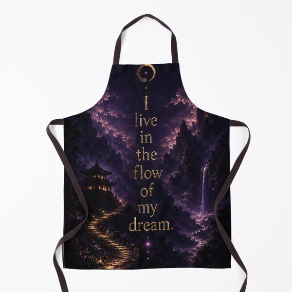 Item preview, I live in the flow of my dream. designed and sold by MaxDreamsArt.