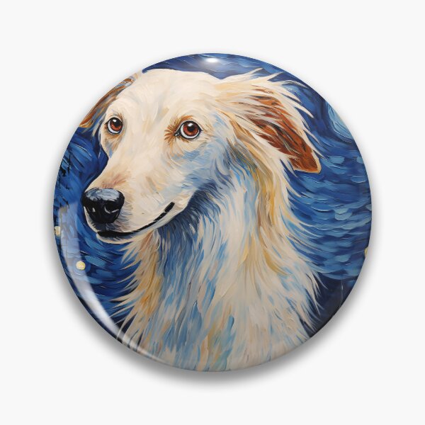 Item preview, Funny Silken Windhound Starry Night Illustration Mom Dad Kids designed and sold by rafaeltto.