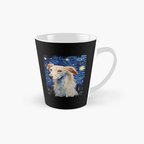 Item preview, Funny Silken Windhound Starry Night Illustration Mom Dad Kids designed and sold by rafaeltto.