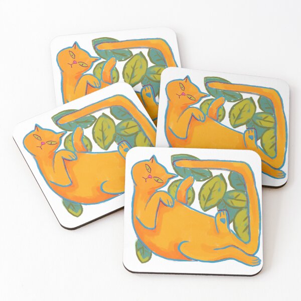 Item preview, summer cat designed and sold by Celia Estampas.