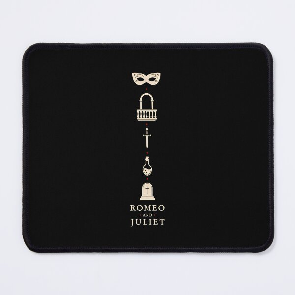Item preview, Romeo and Juliet Minimalist Story Icons Tragedy Art designed and sold by Fenay Designs.