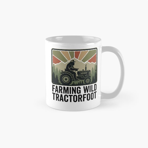 Item preview, Tractor Farmer Mountain Country Life designed and sold by THREE LITTLE BEANS.