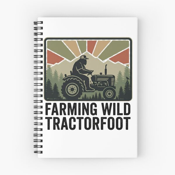 Item preview, Tractor Farmer Mountain Country Life designed and sold by THREE LITTLE BEANS.