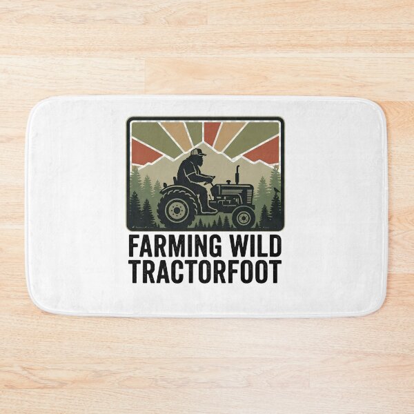 Item preview, Tractor Farmer Mountain Country Life designed and sold by THREE LITTLE BEANS.