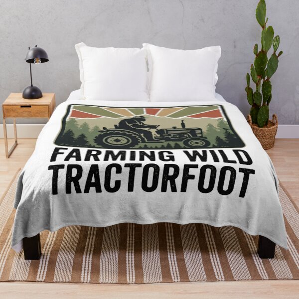 Item preview, Tractor Farmer Mountain Country Life designed and sold by THREE LITTLE BEANS.