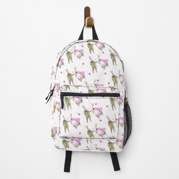 Item preview, Spring Rabbit Romance Watercolor Pattern designed and sold by White Rabbit Design .