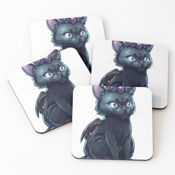 Item preview, Cat Amethyst Crown Portrait designed and sold by IllumeInk.