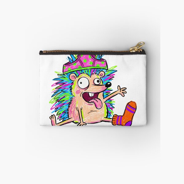 Item preview, Cursed Neon Bowl Ugly Hedgehog-Chaotic Spaghetti Head Messy Eater Hedgehog designed and sold by Thanakorn Prasing.