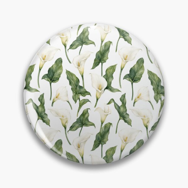 Item preview, Calla Lily Elegant Watercolor Botanical Seamless Pattern designed and sold by Inkworksbyshery.