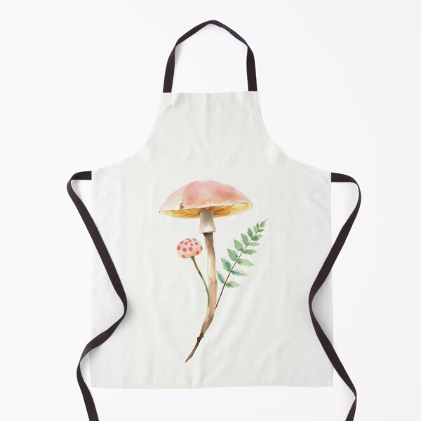 Item preview, Watercolor Botanical Mushroom Pair Wall Art designed and sold by Vida e Arte.