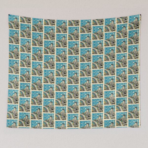 Item preview, Retro Pop Art NDT Technician Inspection designed and sold by DuckOddity.