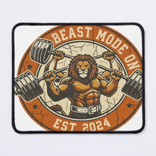 Item preview, Vintage Beast Mode On Lion Gym Fitness designed and sold by soondy.