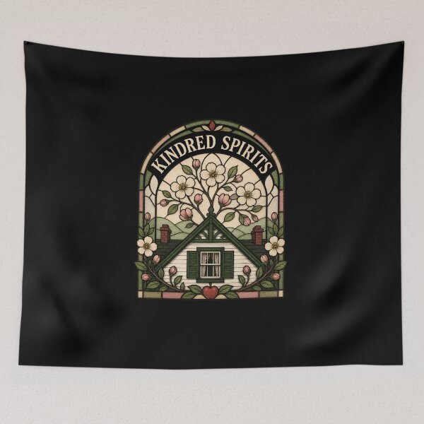 Item preview, Anne of Green Gables A World Worth Living In Reading Art designed and sold by Fenay Designs.