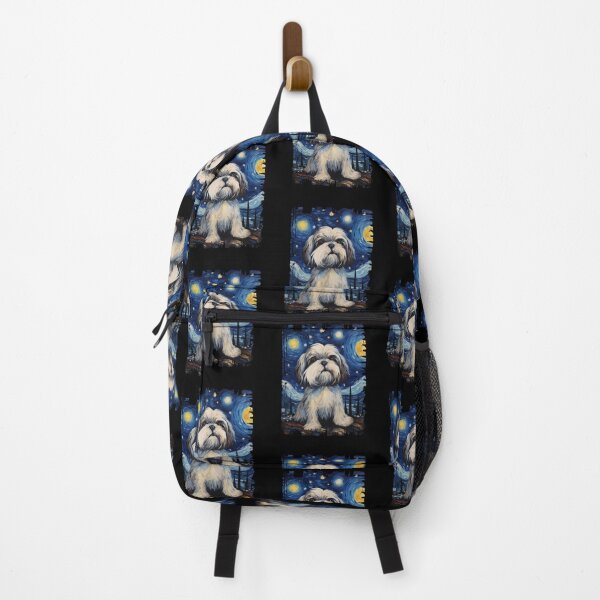 Item preview, Funny Shih Tzu Starry Night Illustration Mom Dad Kids designed and sold by rafaeltto.