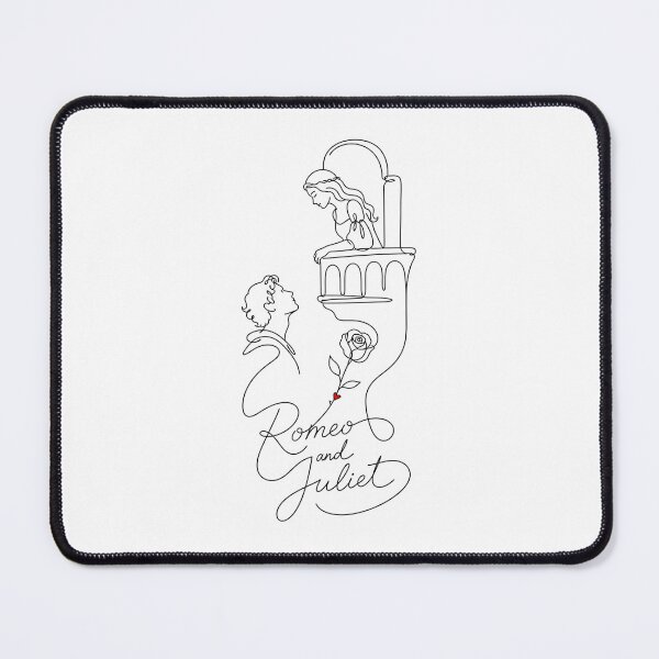 Item preview, Romeo and Juliet Continuous Line Art Balcony Romance designed and sold by Fenay Designs.