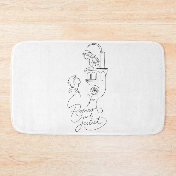 Item preview, Romeo and Juliet Continuous Line Art Balcony Romance designed and sold by Fenay Designs.